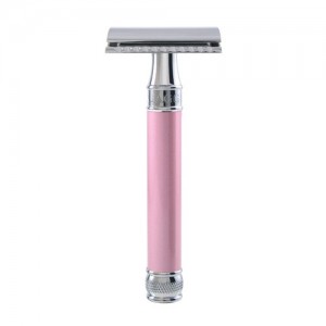 Edwin Jagger Aparat de barbierit clasic, DELPI14BL Pink Pearl Effect Edwin Jagger Aparat de barbierit clasic, DELPI14BL Pink Pearl Effect